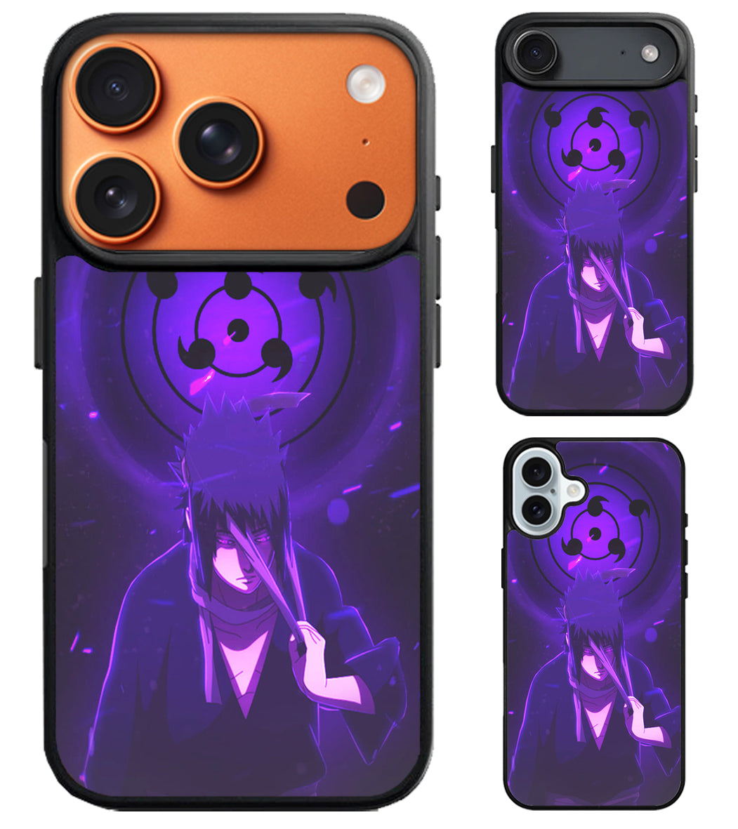 Sasuke Uciha Purple iPhone Air | iPhone 17 | 17 Pro | 17 Pro Max Case