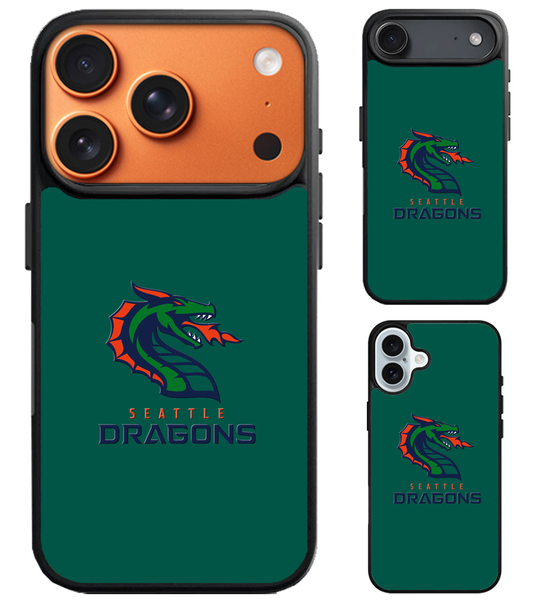 Seattle Dragons Cover iPhone Air | iPhone 17 | 17 Pro | 17 Pro Max Case