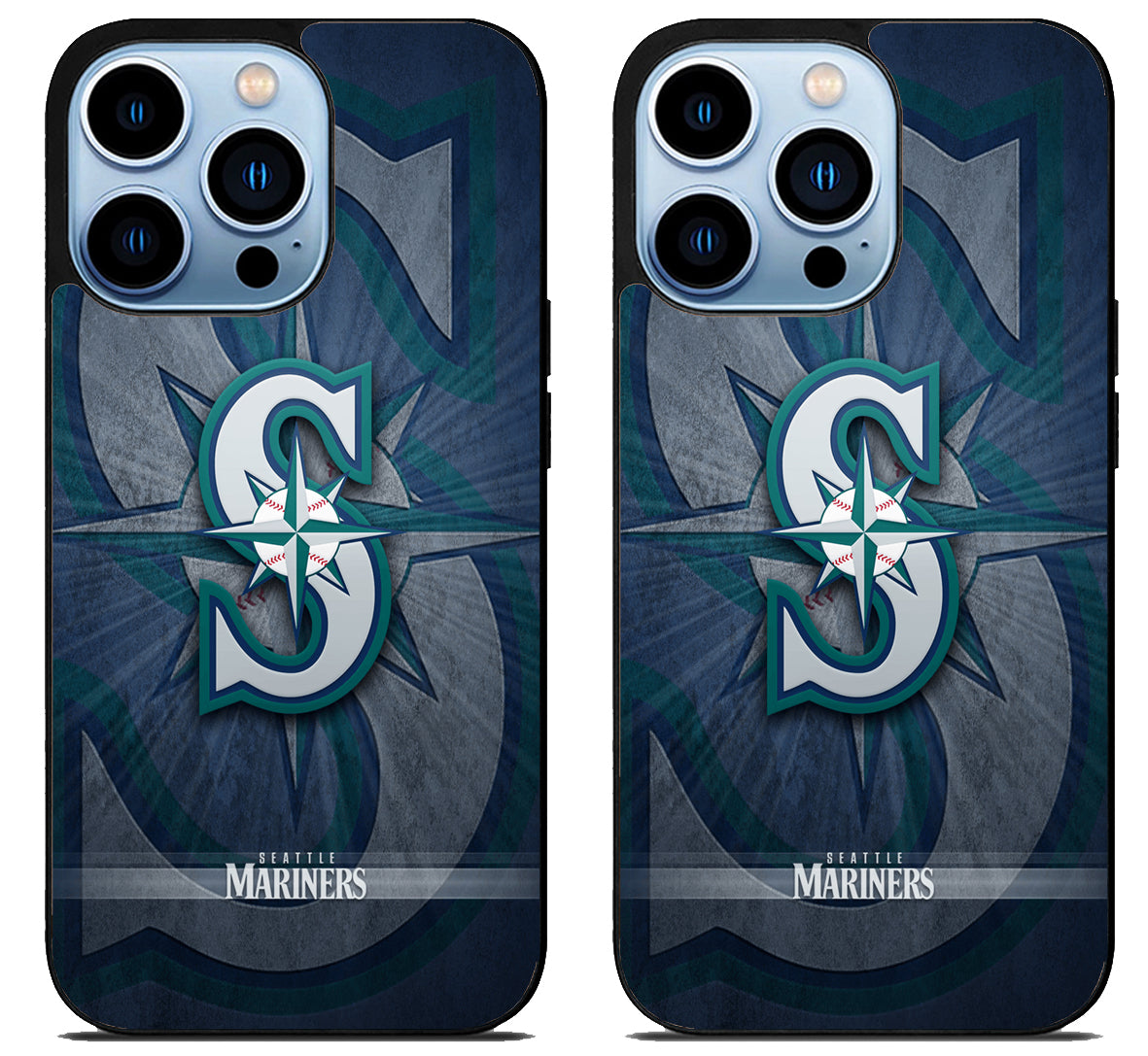 Seattle Mariners iPhone 15 Pro  iPhone 15 Pro Max Case – Saloreea