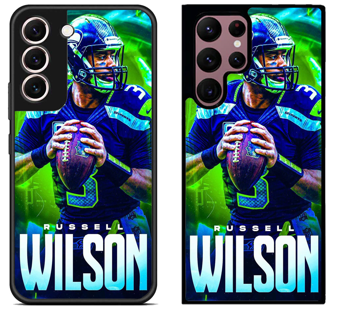 Seattle Seahawks Russell Wilson Samsung Galaxy S22 | S22+ | S22 Ultra Case