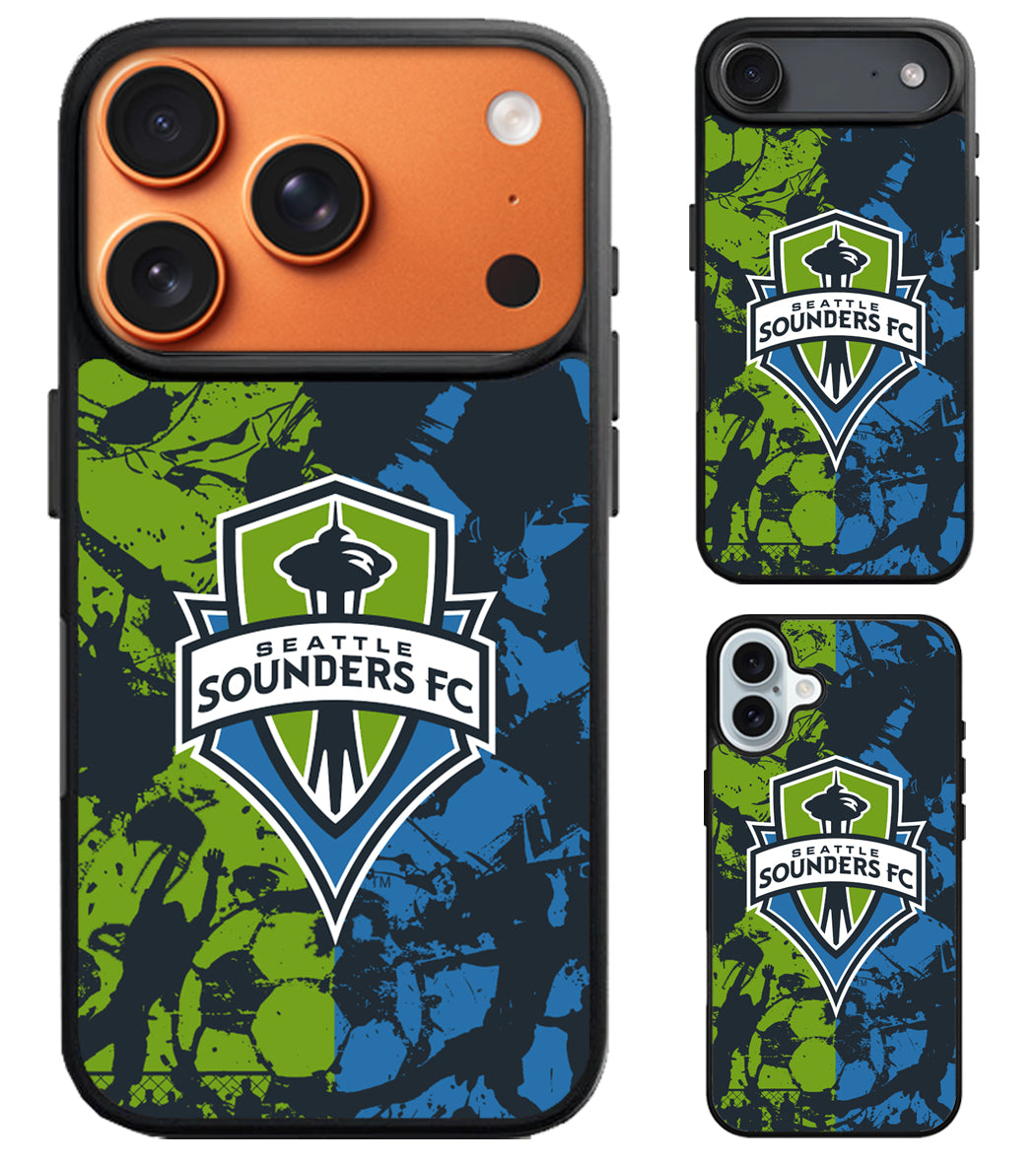 Seattle Sounders FC Cover iPhone Air | iPhone 17 | 17 Pro | 17 Pro Max Case