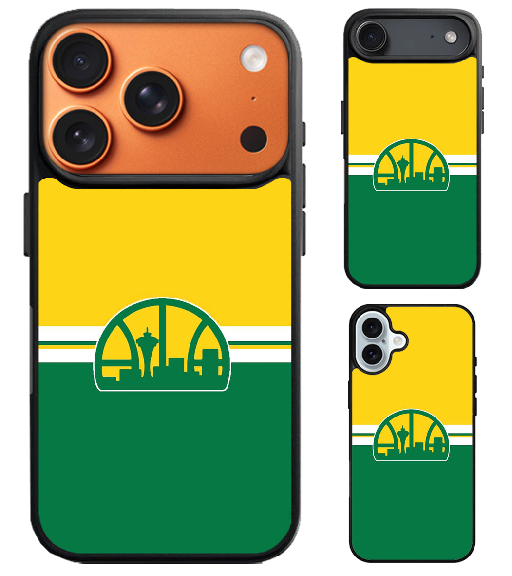 Seattle Supersonics Cover iPhone Air | iPhone 17 | 17 Pro | 17 Pro Max Case