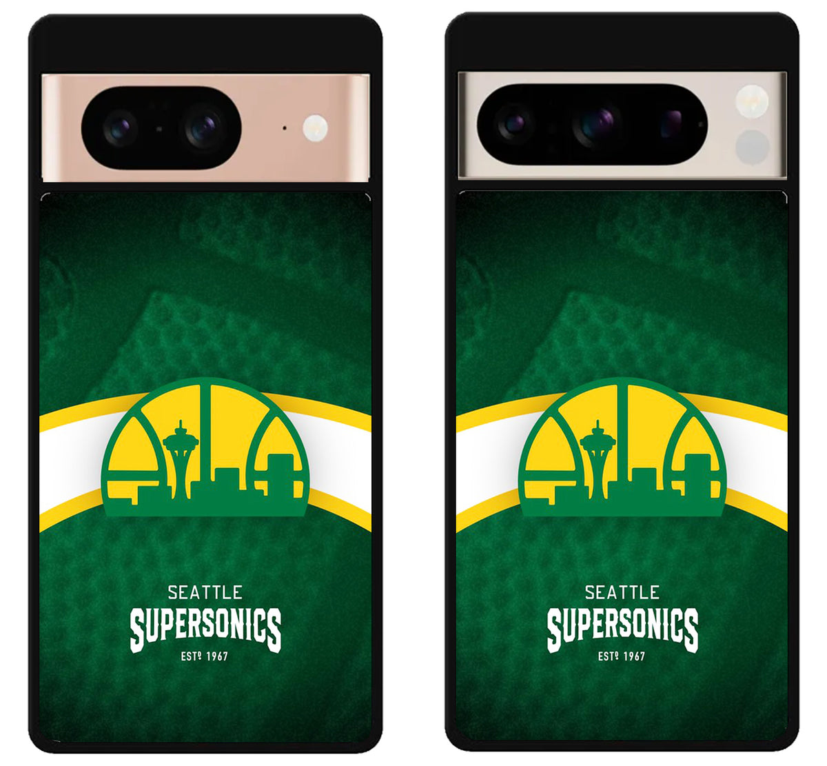 Seattle Supersonics Logo Google Pixel 8 | 8 Pro Case