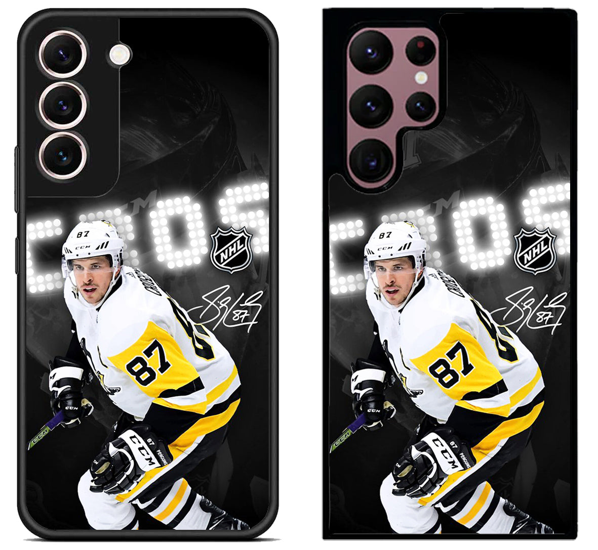 Sidney Crosby Pittsburgh Penguins Signature Samsung Galaxy S22 | S22+ | S22 Ultra Case