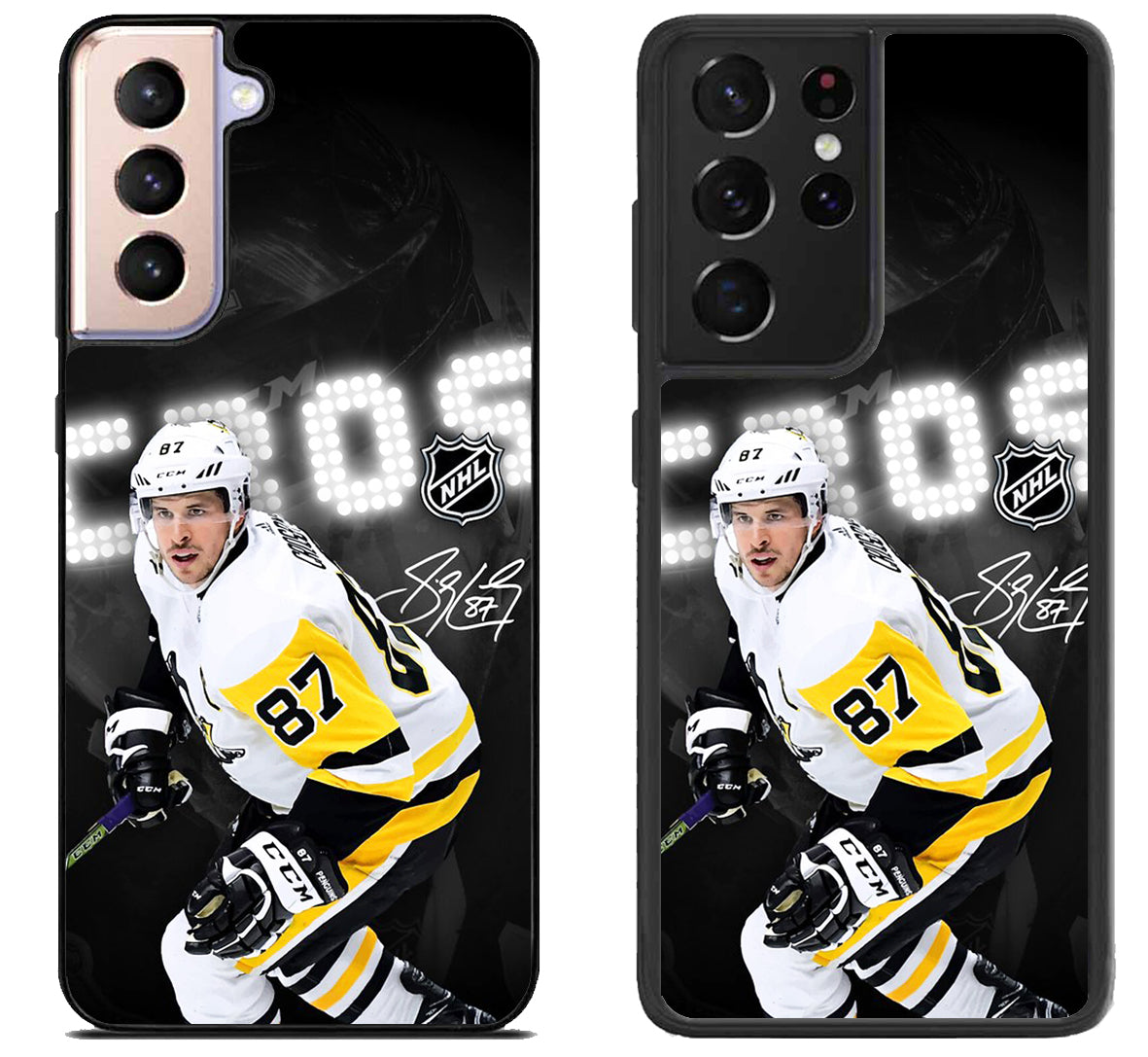 Sidney Crosby Pittsburgh Penguins Signature Samsung Galaxy S21 | S21 FE | S21+ | S21 Ultra Case