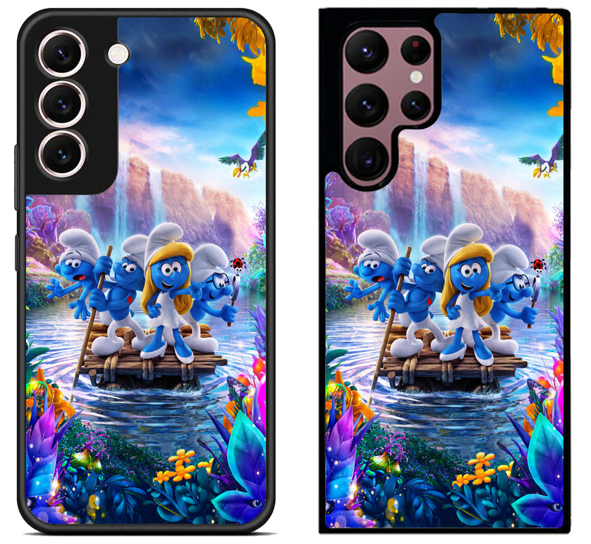 Smurfs And Friends Cover Samsung Galaxy S22 | S22+ | S22 Ultra Case