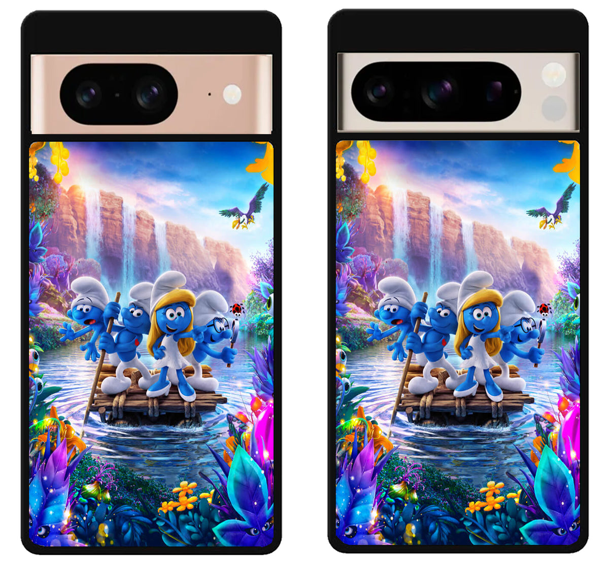 Smurfs And Friends Cover Google Pixel 8 | 8 Pro Case