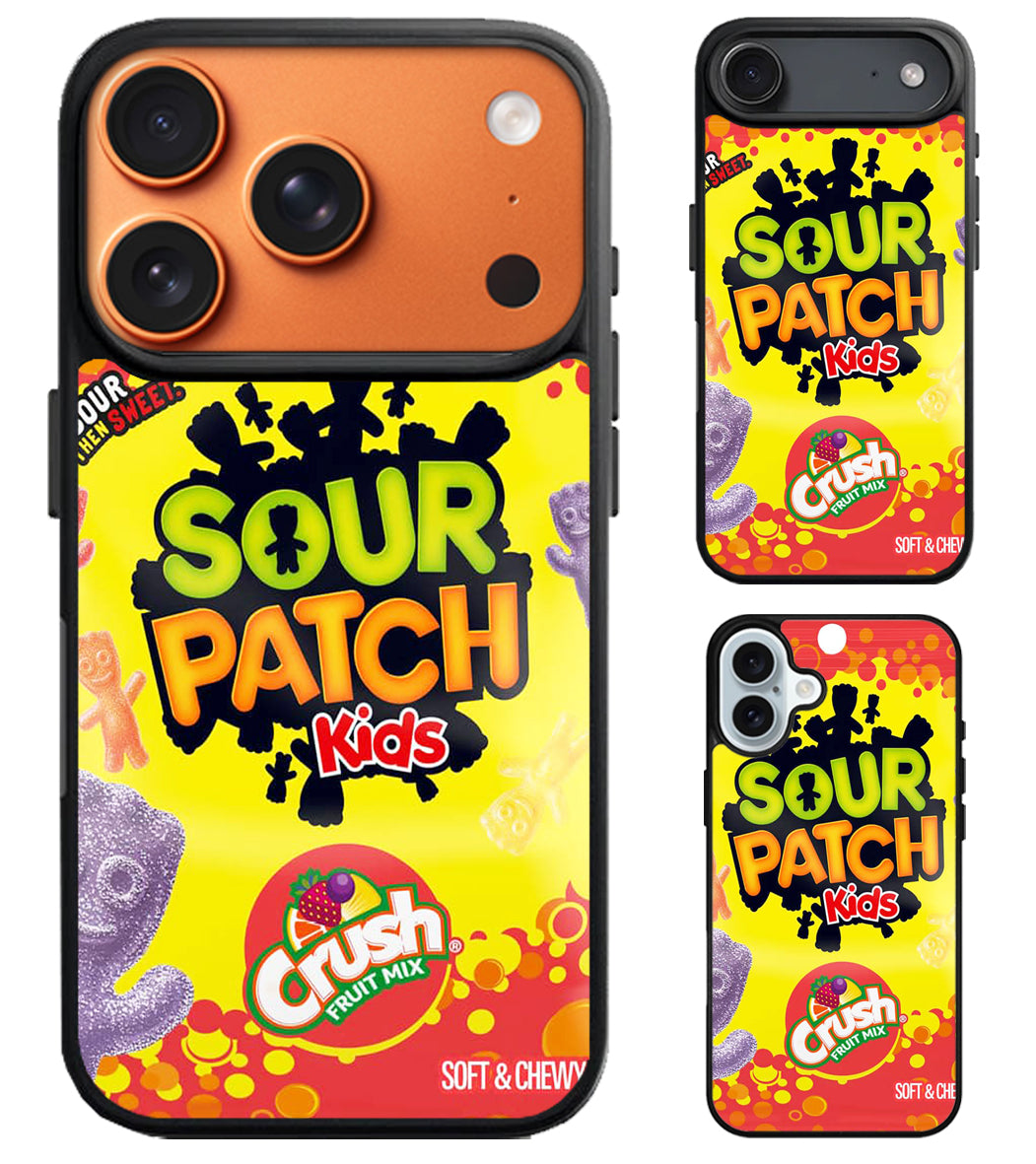 Sour Patch Kids Crush Fruit Mix iPhone Air | iPhone 17 | 17 Pro | 17 Pro Max Case