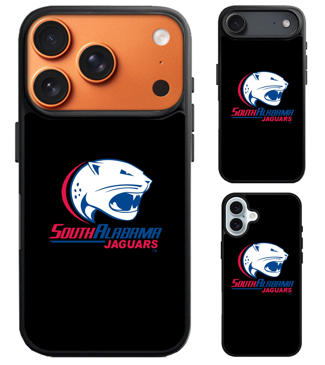 South Alabama Jaguar Logo iPhone Air | iPhone 17 | 17 Pro | 17 Pro Max Case