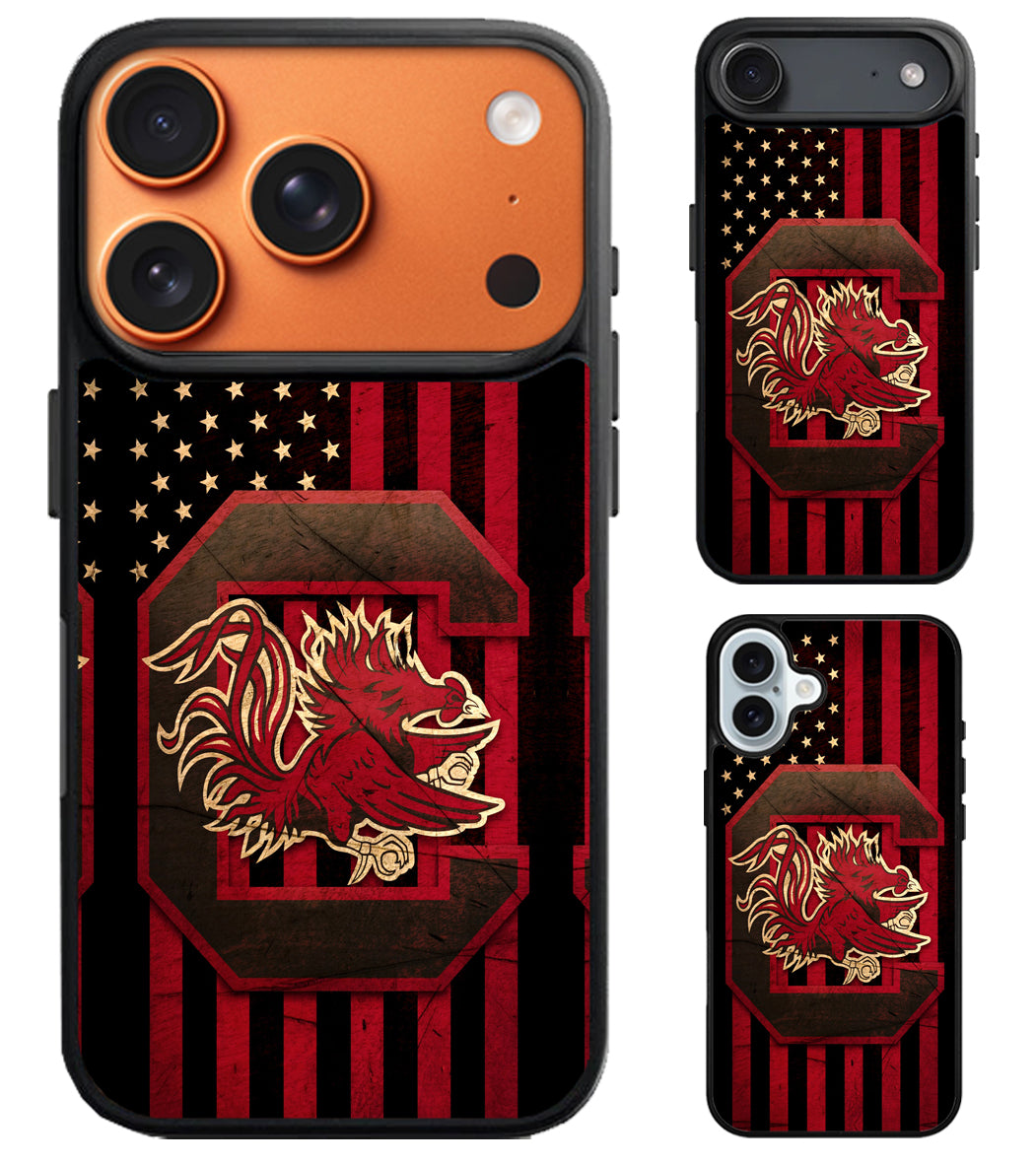 South Carolina Gamecocks Flag iPhone Air | iPhone 17 | 17 Pro | 17 Pro Max Case