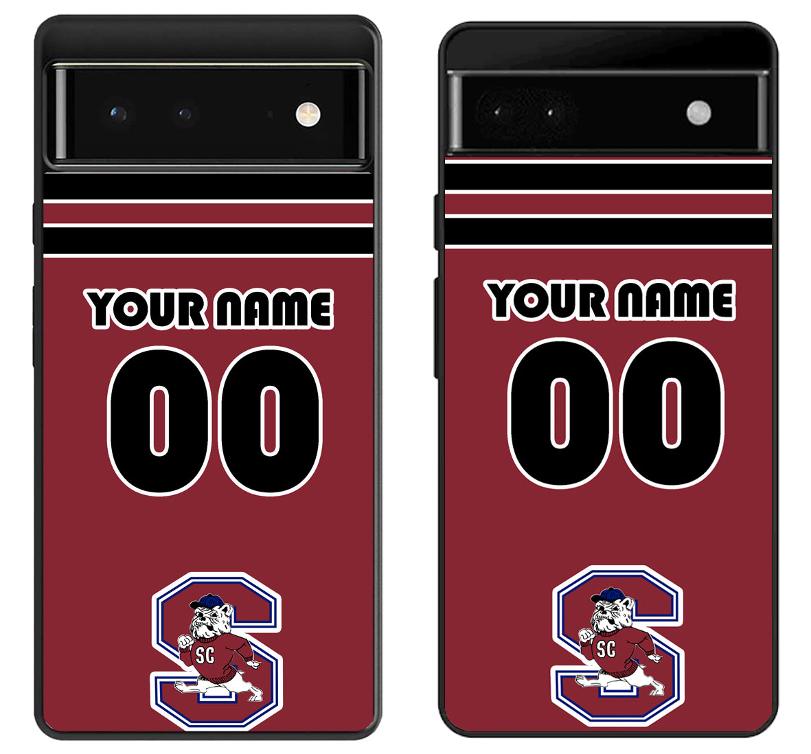 Custom Personalized South Carolina State Bulldogs Google Pixel 6 | 6A | 6 Pro Case