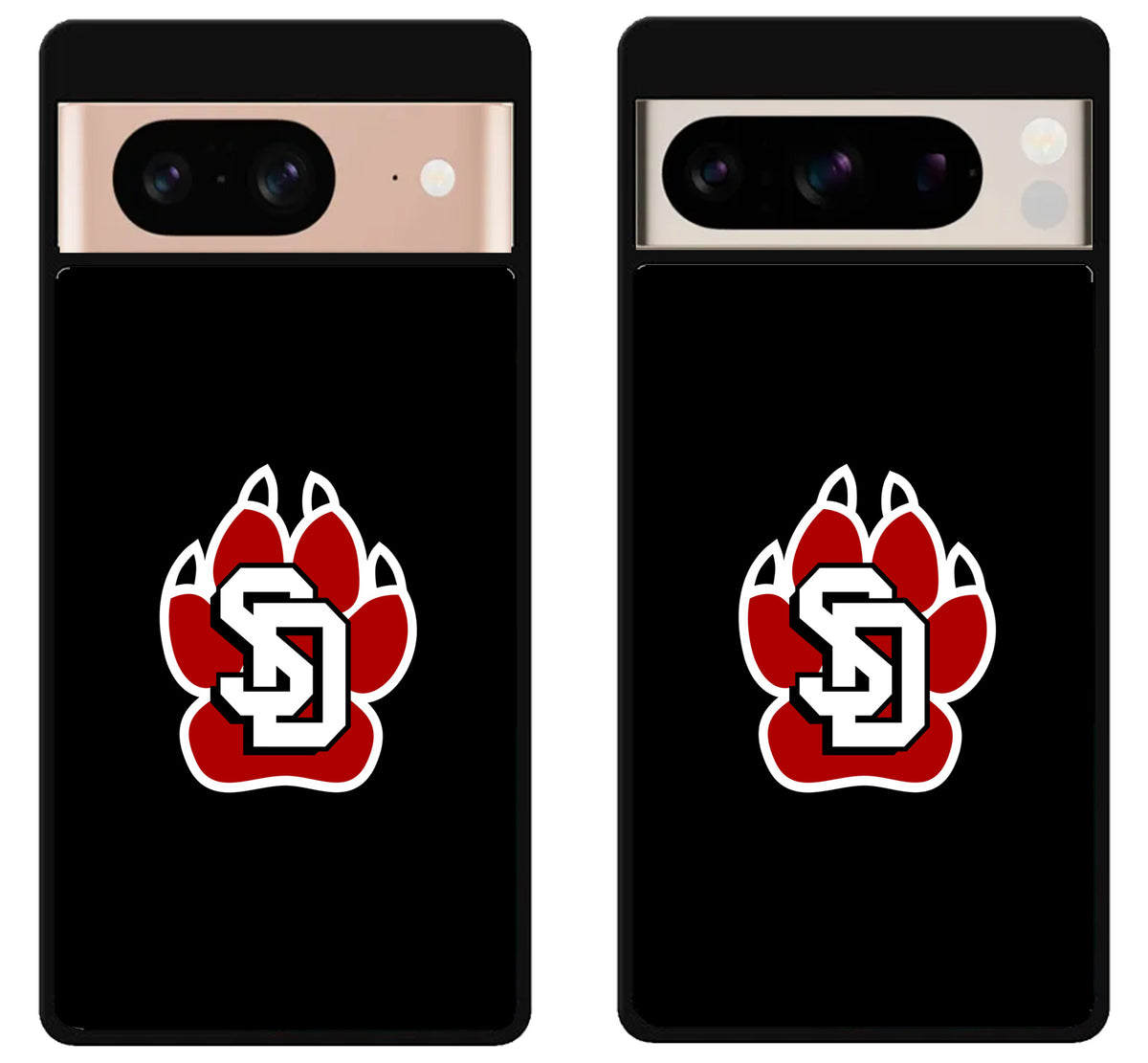 South Dakota Coyotes Black Google Pixel 8 | 8 Pro Case