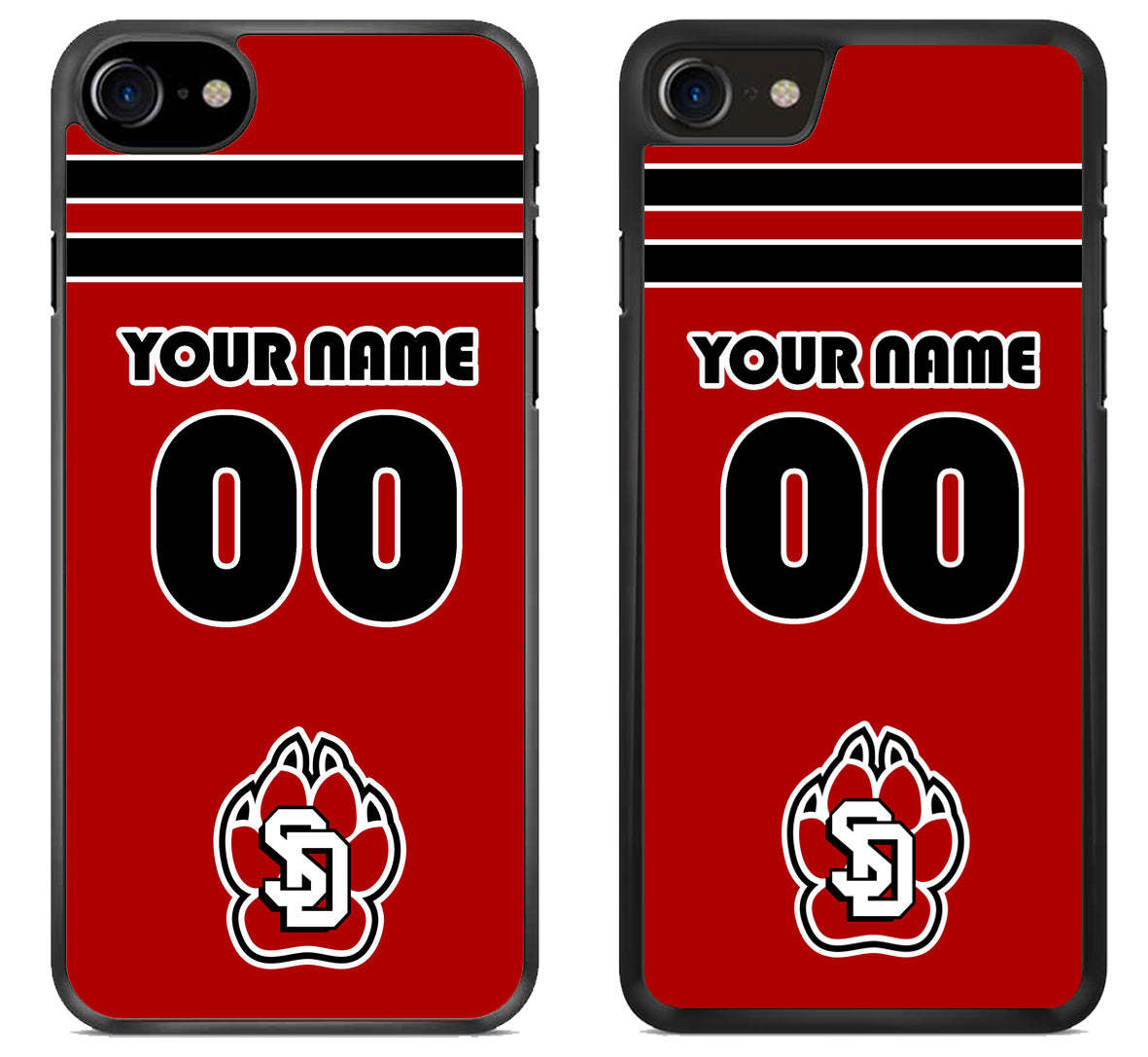 Custom Personalized South Dakota Coyotes iPhone SE 2020 | iPhone SE 2022 Case