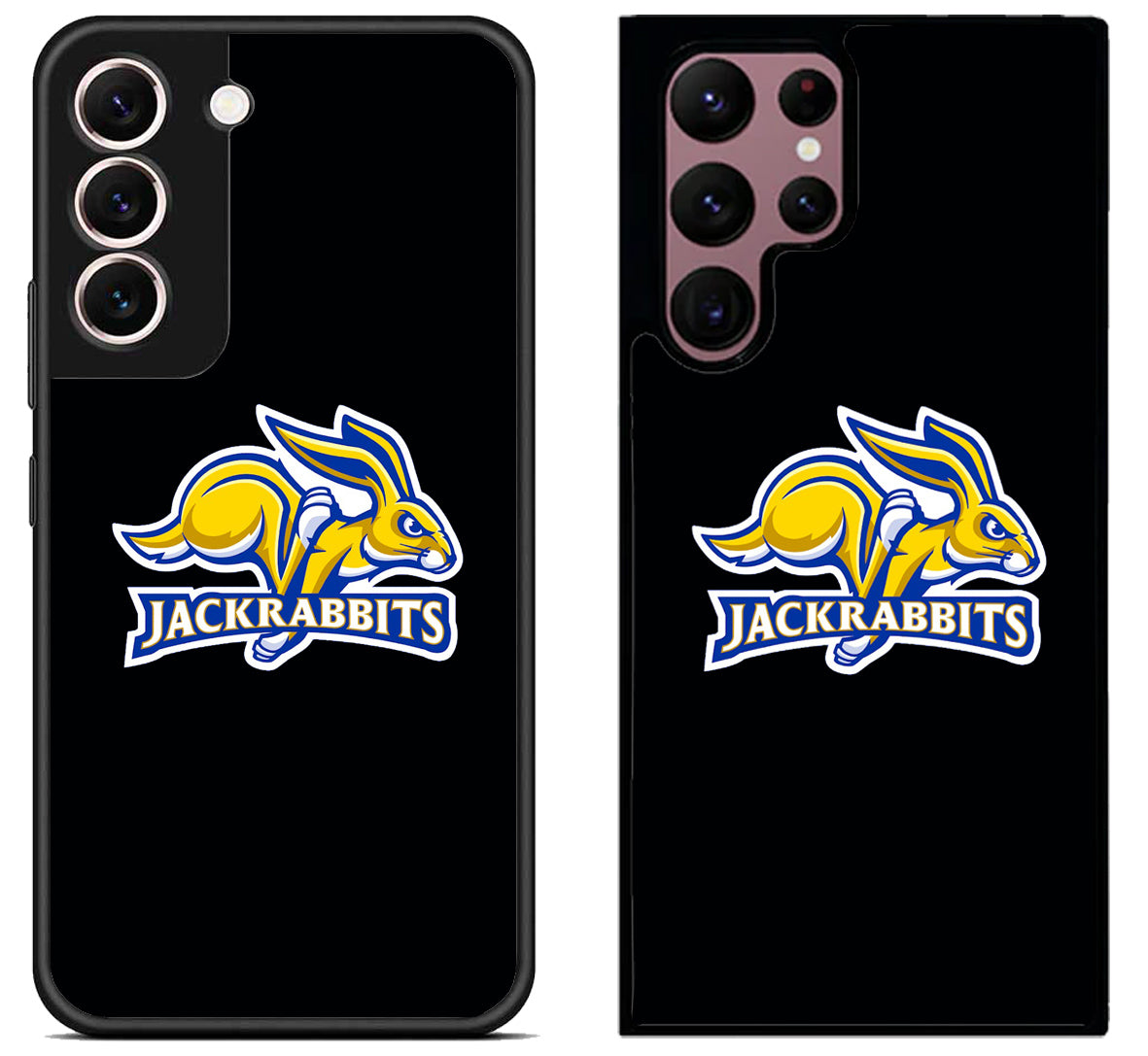 South Dakota State Jackrabbits Black Samsung Galaxy S22 | S22+ | S22 Ultra Case