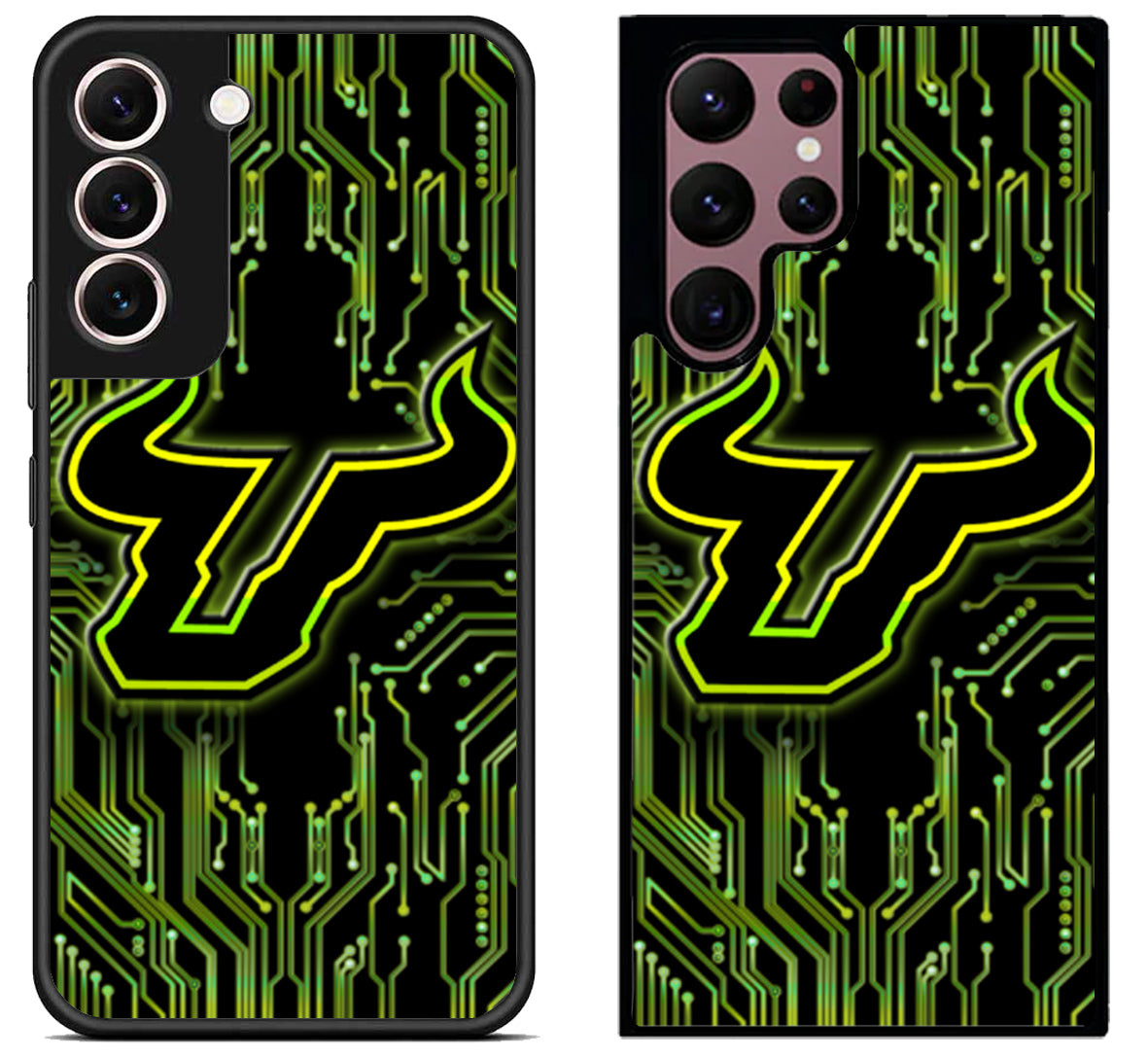 South Florida Bull Background Samsung Galaxy S22 | S22+ | S22 Ultra Case