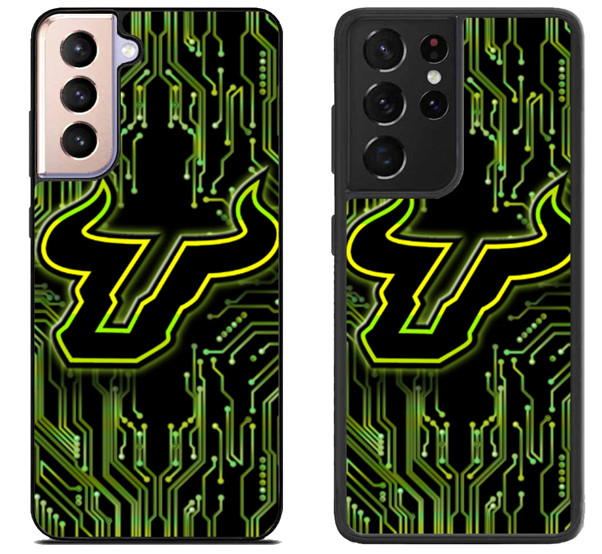 South Florida Bull Background Samsung Galaxy S21 | S21 FE | S21+ | S21 Ultra Case