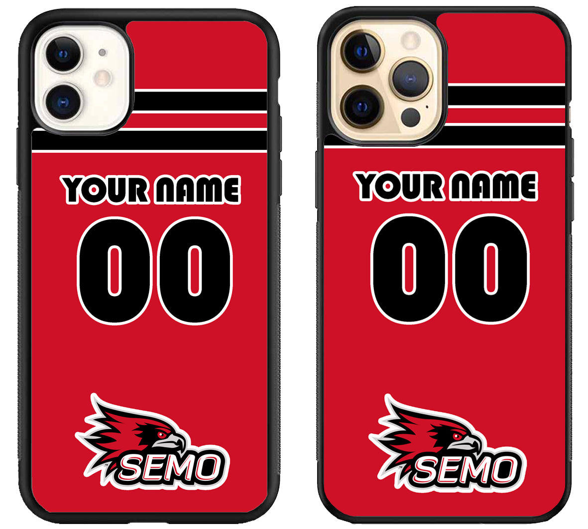 Custom Personalized Southeast Missouri State Redhawks iPhone 12 | 12 Mini | 12 Pro | 12 Pro Max Case