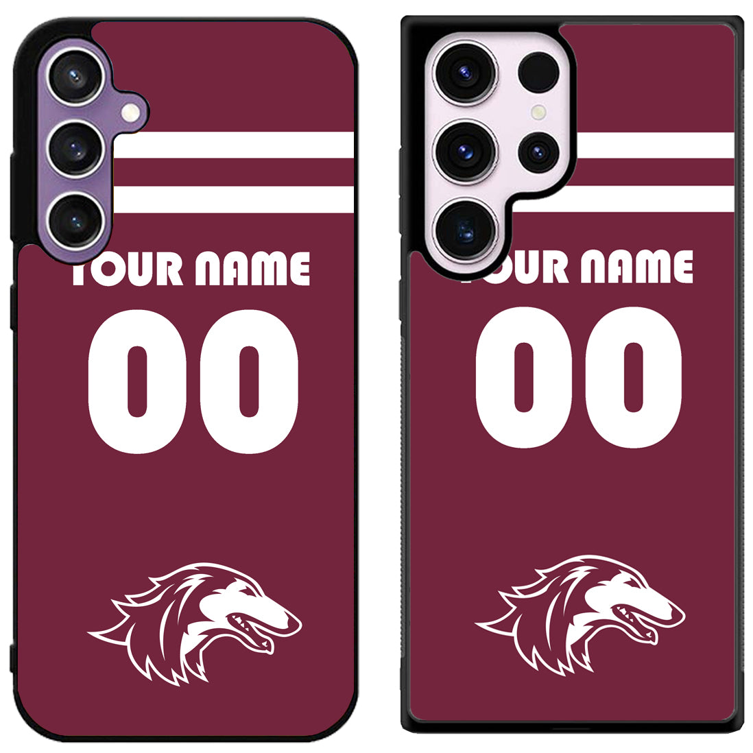 Custom Personalized Southern Illinois Salukis Samsung Galaxy S24 | S24+ | S24 Ultra Case