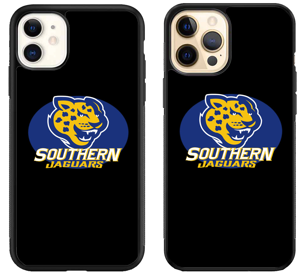 Southern Jaguars Black Phone 12 | 12 Mini | 12 Pro | 12 Pro Max Case