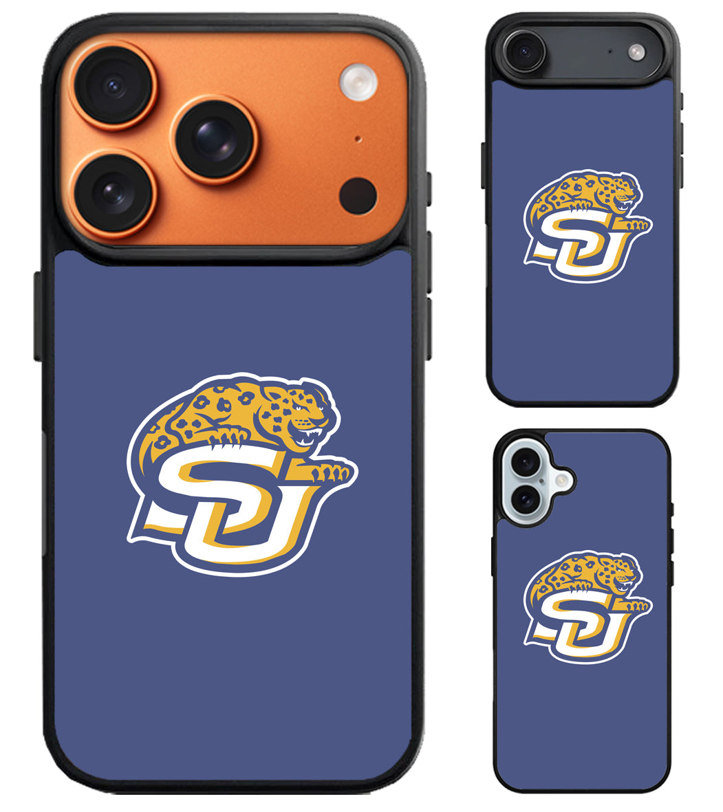 Southern Jaguars Logo iPhone Air | iPhone 17 | 17 Pro | 17 Pro Max Case