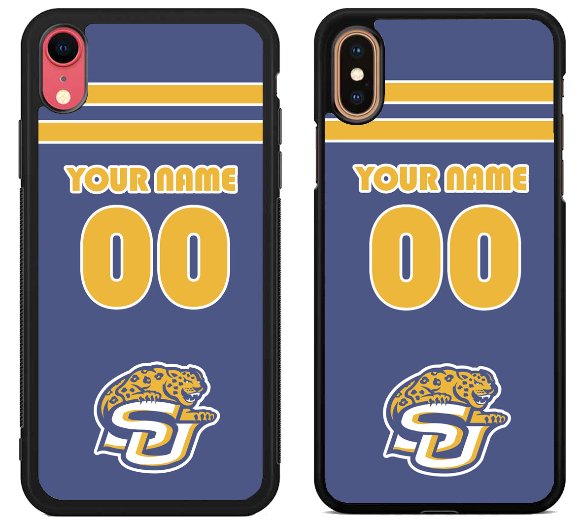 Custom Personalized Southern Jaguars iPhone X | Xs | Xr | Xs Max Case
