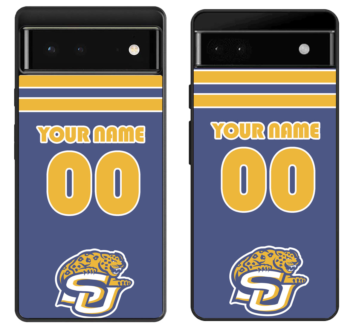 Custom Personalized Southern Jaguars Google Pixel 6 | 6A | 6 Pro Case