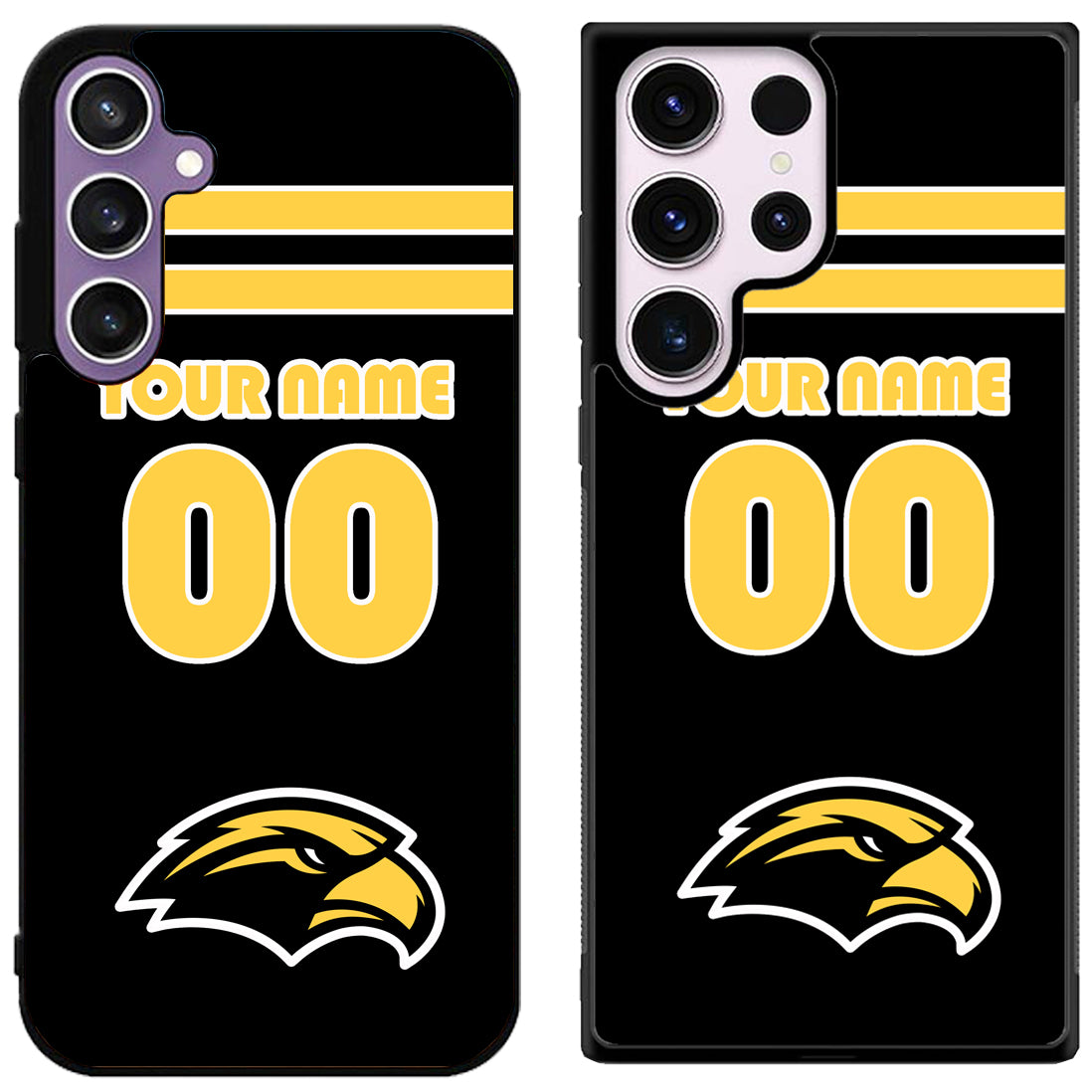 Custom Personalized Southern Miss Golden Eagles Samsung Galaxy S24 | S24+ | S24 Ultra Case