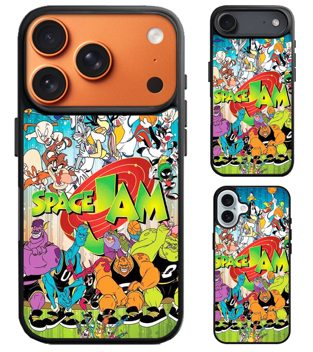 Space Jam Looney tunes Squad Vs Monster iPhone Air | iPhone 17 | 17 Pro | 17 Pro Max Case