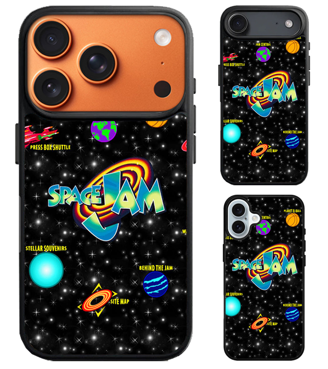 Space Jam Wallpaper Galaxy iPhone Air | iPhone 17 | 17 Pro | 17 Pro Max Case