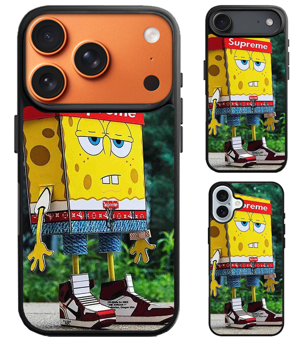 Spongebob Hypebeast iPhone Air | iPhone 17 | 17 Pro | 17 Pro Max Case