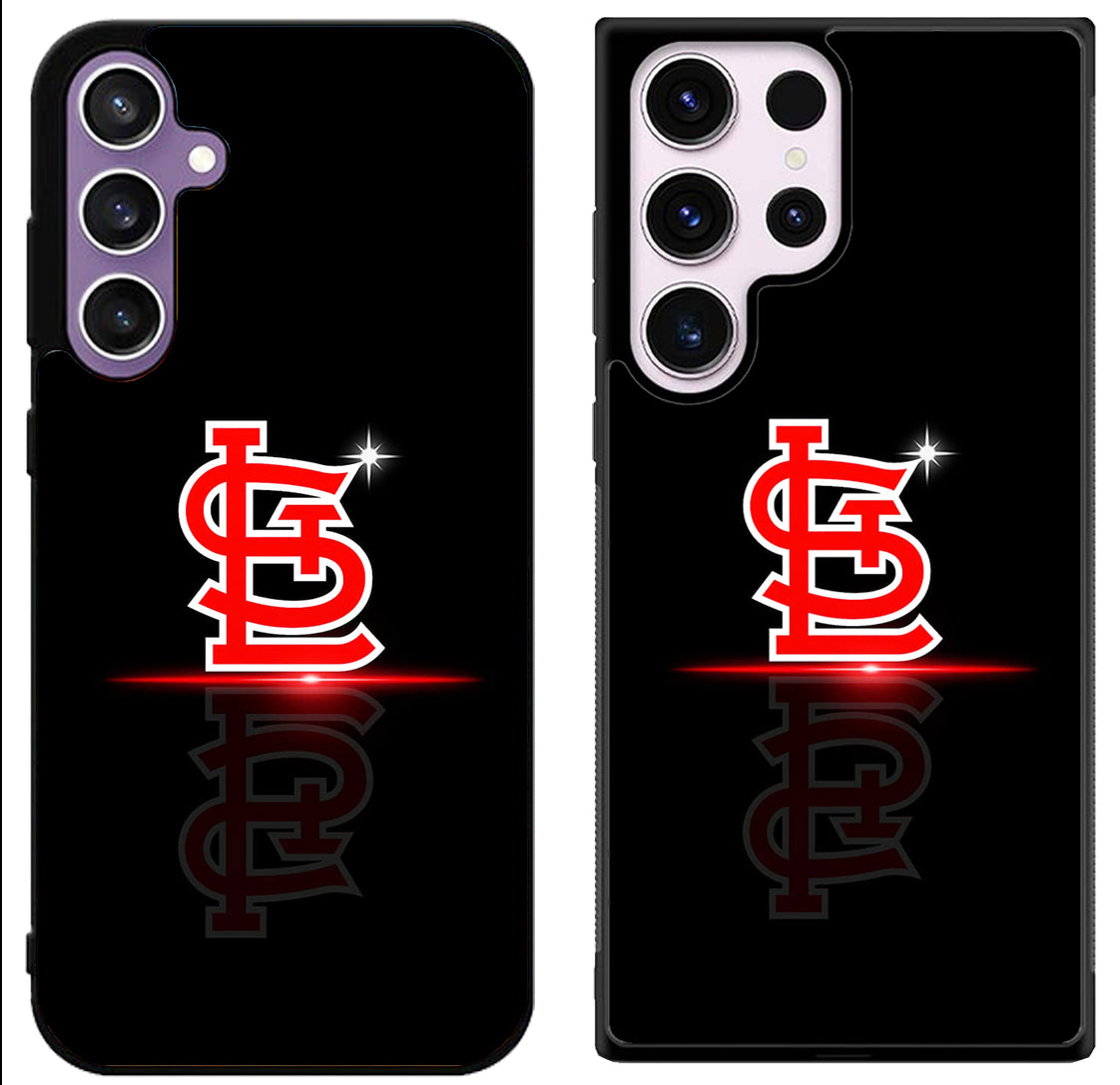 St Louis Cardinals Black Samsung Galaxy S24 | S24+ | S24 Ultra Case