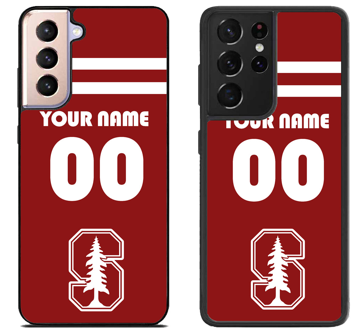 Custom Personalized Stanford Cardinals Samsung Galaxy S21 | S21 FE | S21+ | S21 Ultra Case