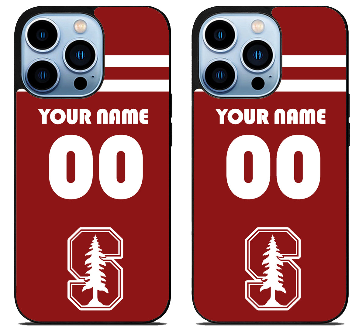 Custom Personalized Stanford Cardinals iPhone 15 Pro | iPhone 15 Pro Max Case