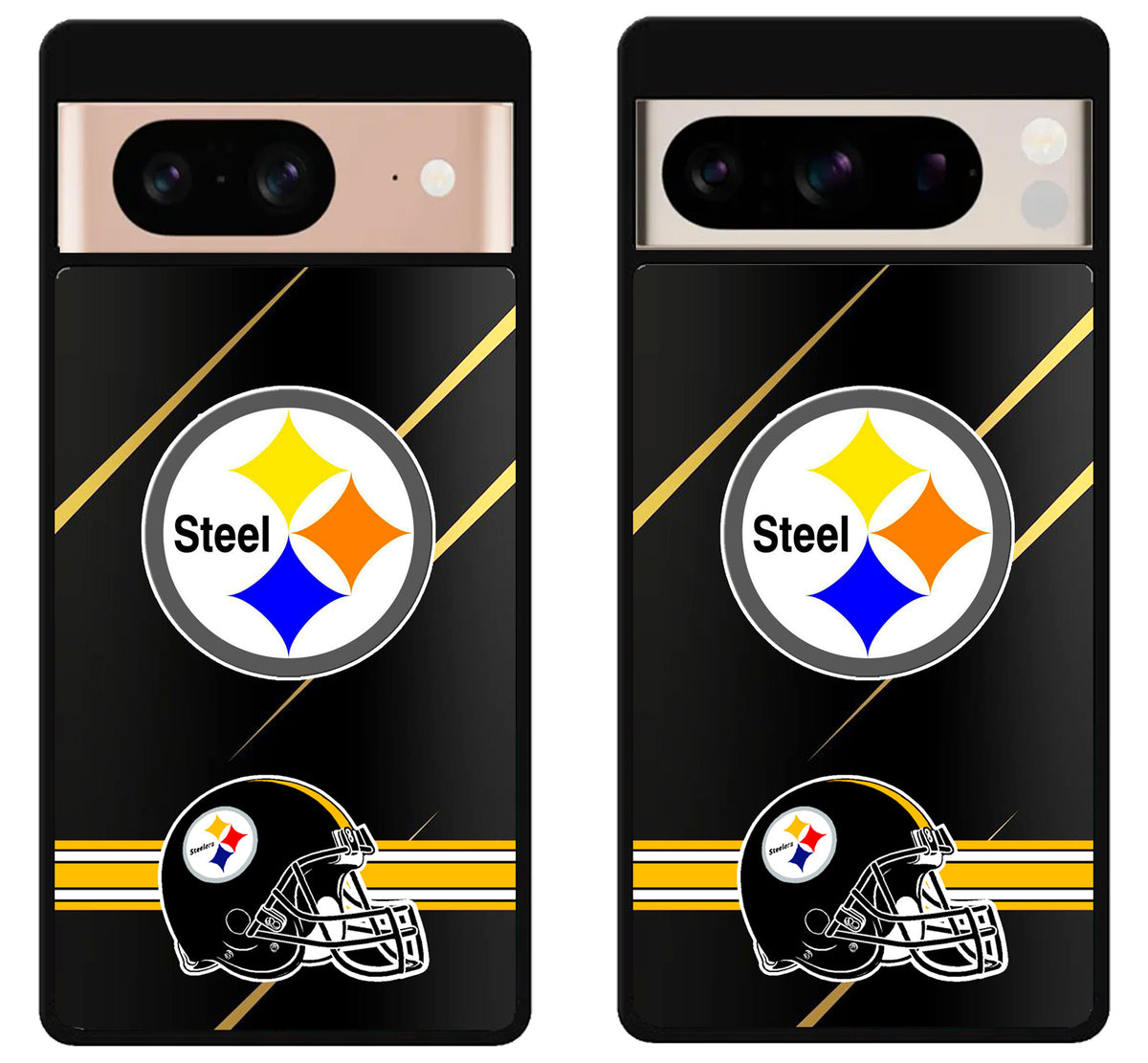 Pittsburgh Steelers Football Metallic Google Pixel 8 | 8 Pro Case