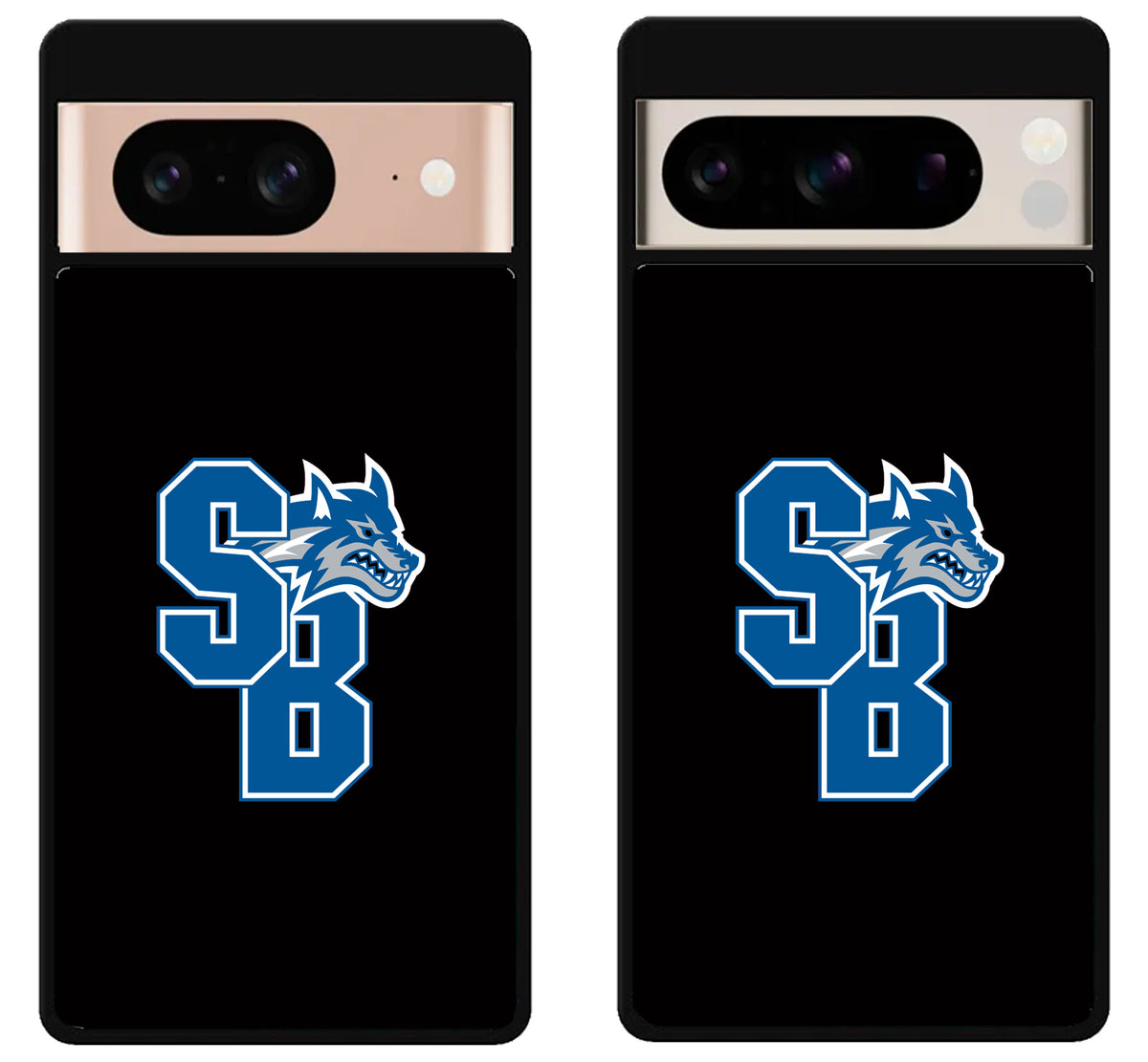 Stony Brook Seawolves Black Google Pixel 8 | 8 Pro Case