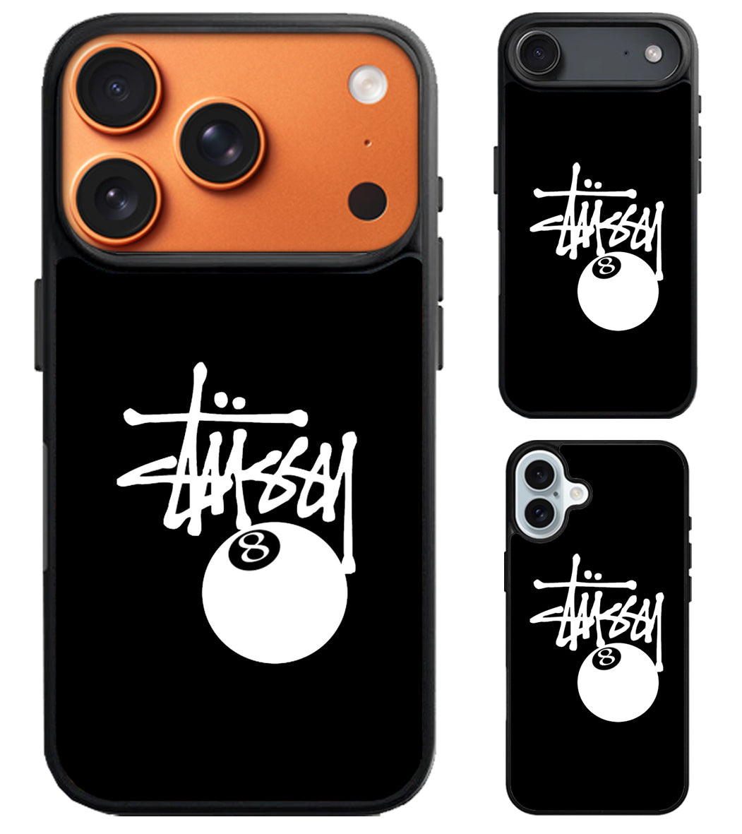Stussy 8 Ball iPhone Air | iPhone 17 | 17 Pro | 17 Pro Max Case