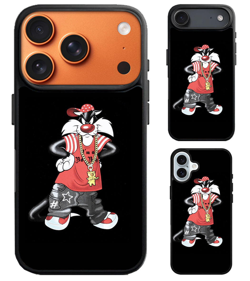 Sylvester the Cat Cool iPhone Air | iPhone 17 | 17 Pro | 17 Pro Max Case