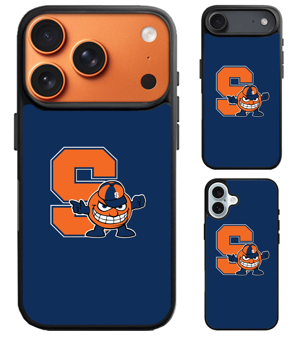 Syracuse Orange Logo iPhone Air | iPhone 17 | 17 Pro | 17 Pro Max Case