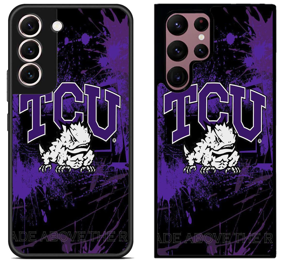 TCU Horned Frogs Artwork Samsung Galaxy S22 | S22+ | S22 Ultra Case