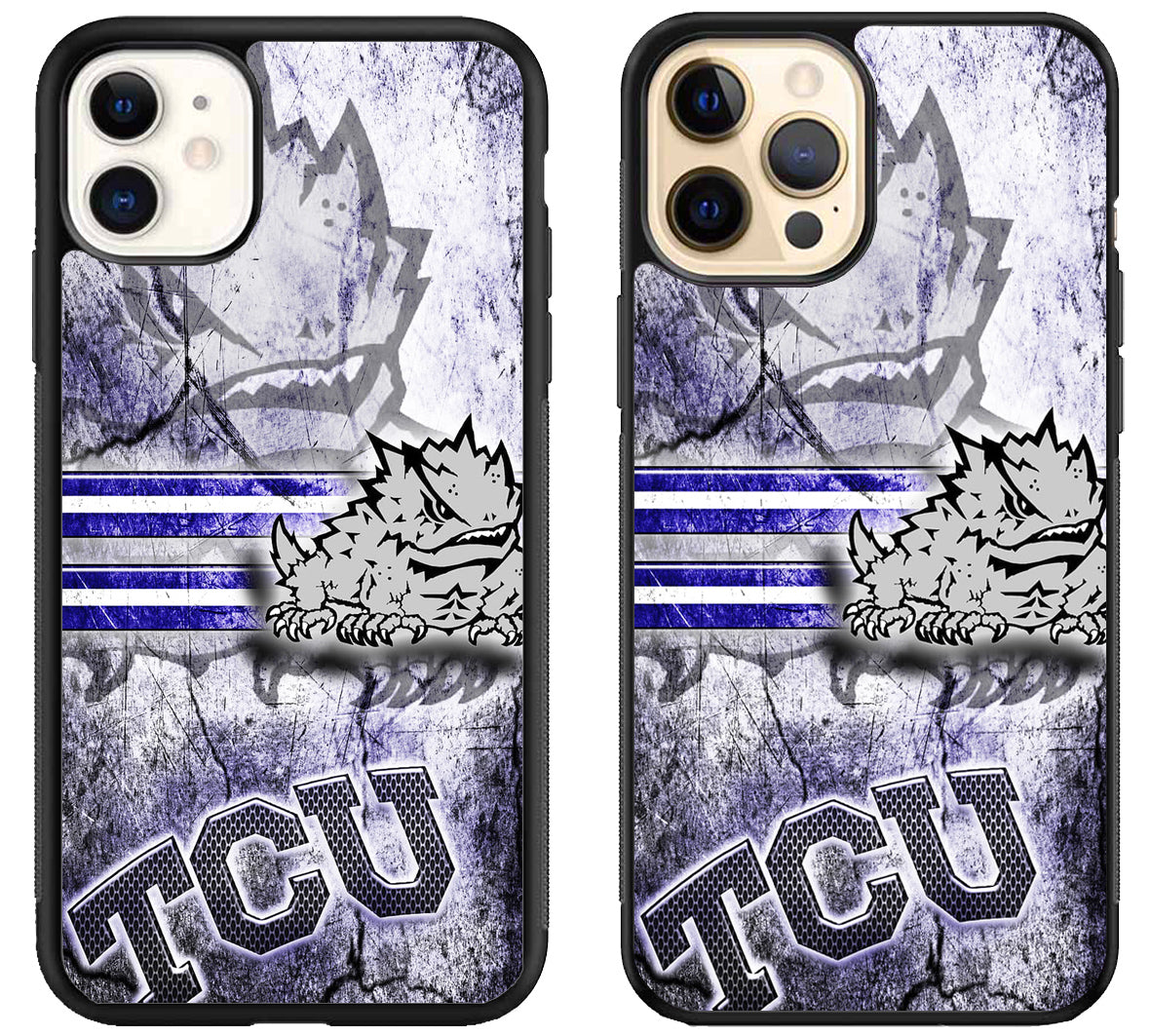 TCU Horned Frogs Background Phone 12 | 12 Mini | 12 Pro | 12 Pro Max Case