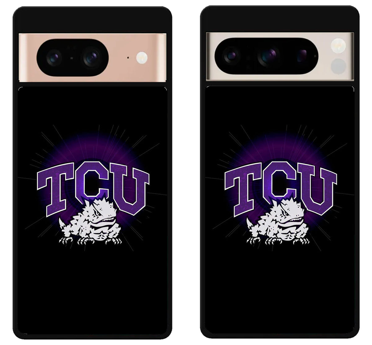 TCU Horned Frogs Black Google Pixel 8 | 8 Pro Case