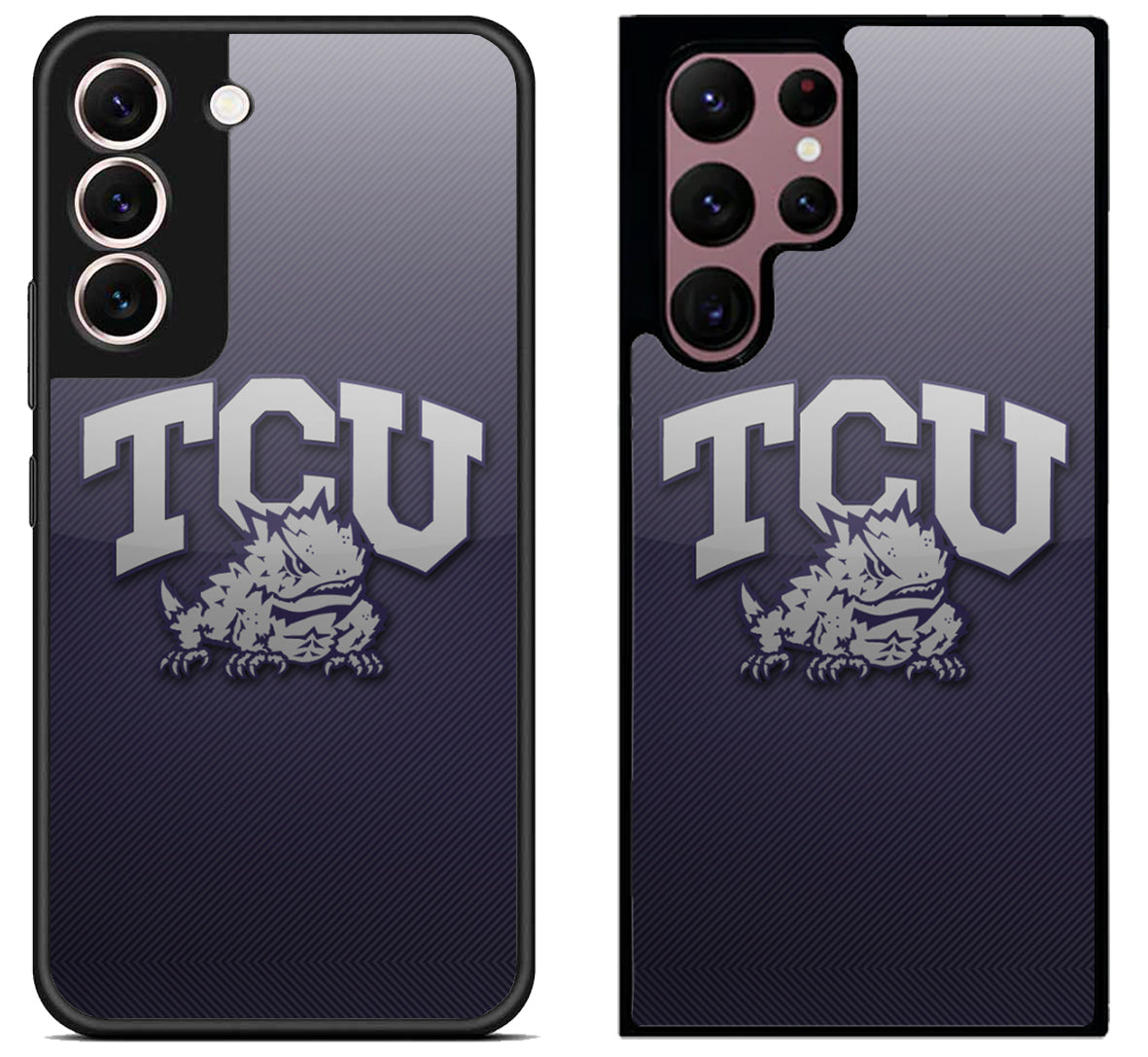 TCU Horned Frogs Carbon Samsung Galaxy S22 | S22+ | S22 Ultra Case