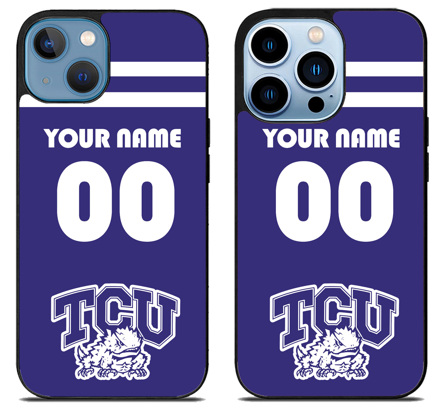 Custom Personalized TCU Horned Frogs iPhone 13 | 13 Mini | 13 Pro | 13 Pro Max Case