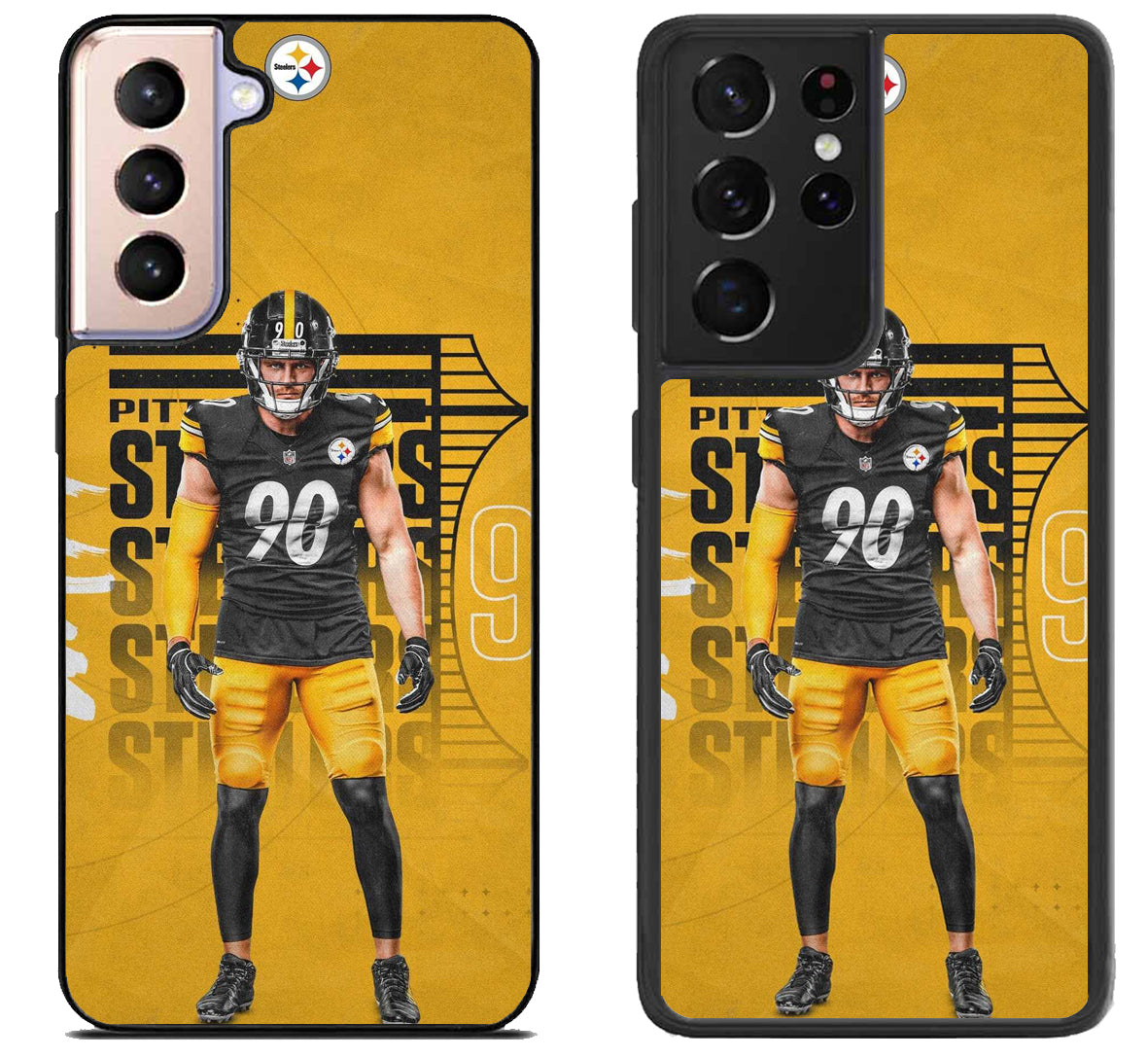 TJ Watt Pittsburgh Steelers Style Samsung Galaxy S21 | S21 FE | S21+ | S21 Ultra Case