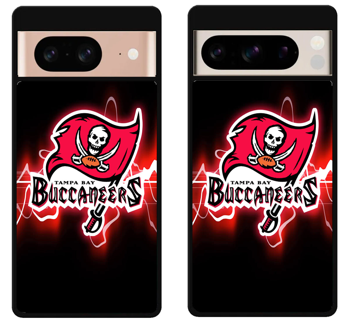 Tampa Bay Buccaneers Black Google Pixel 8 | 8 Pro Case
