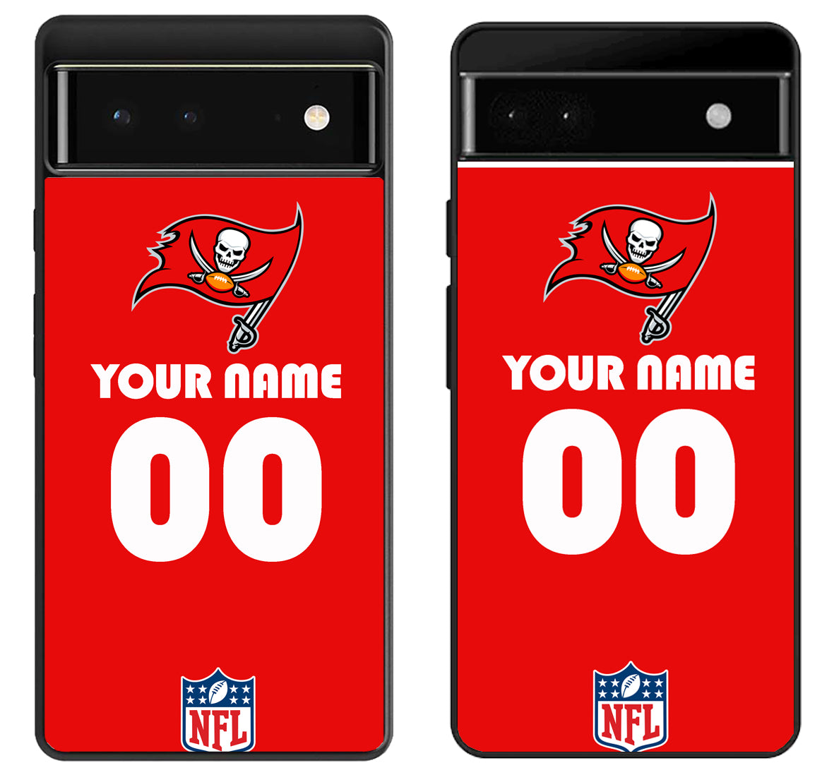 Custom Personalized Tampa Bay Buccaneers NFL Google Pixel 6 | 6A | 6 Pro Case