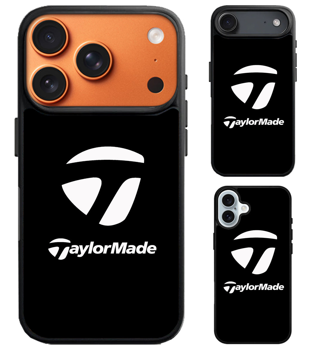 Taylormade Logo Black iPhone Air | iPhone 17 | 17 Pro | 17 Pro Max Case