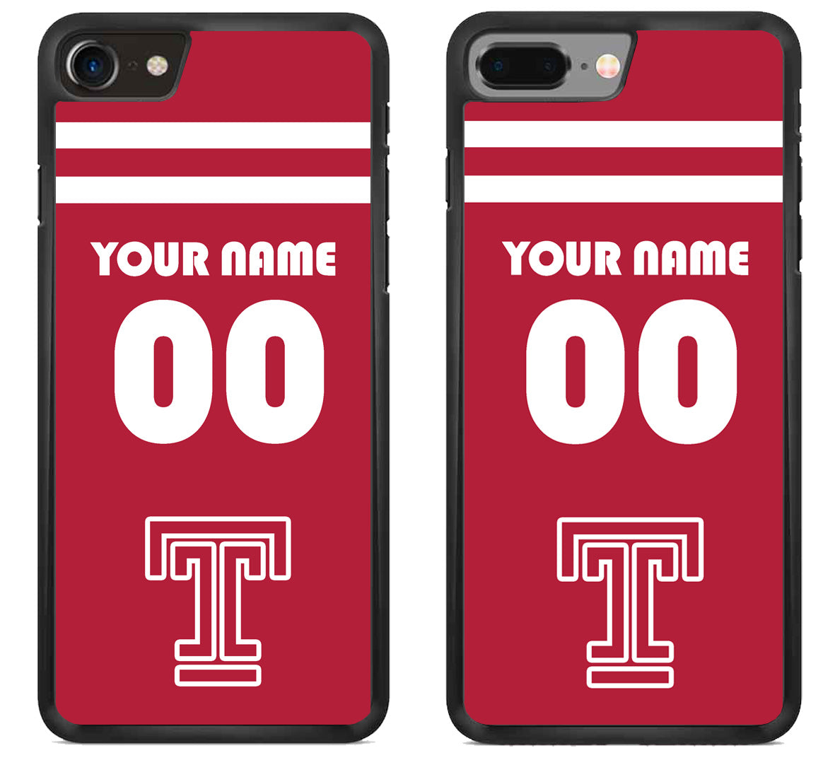 Custom Personalized Temple Owls iPhone 8 | 8 Plus Case