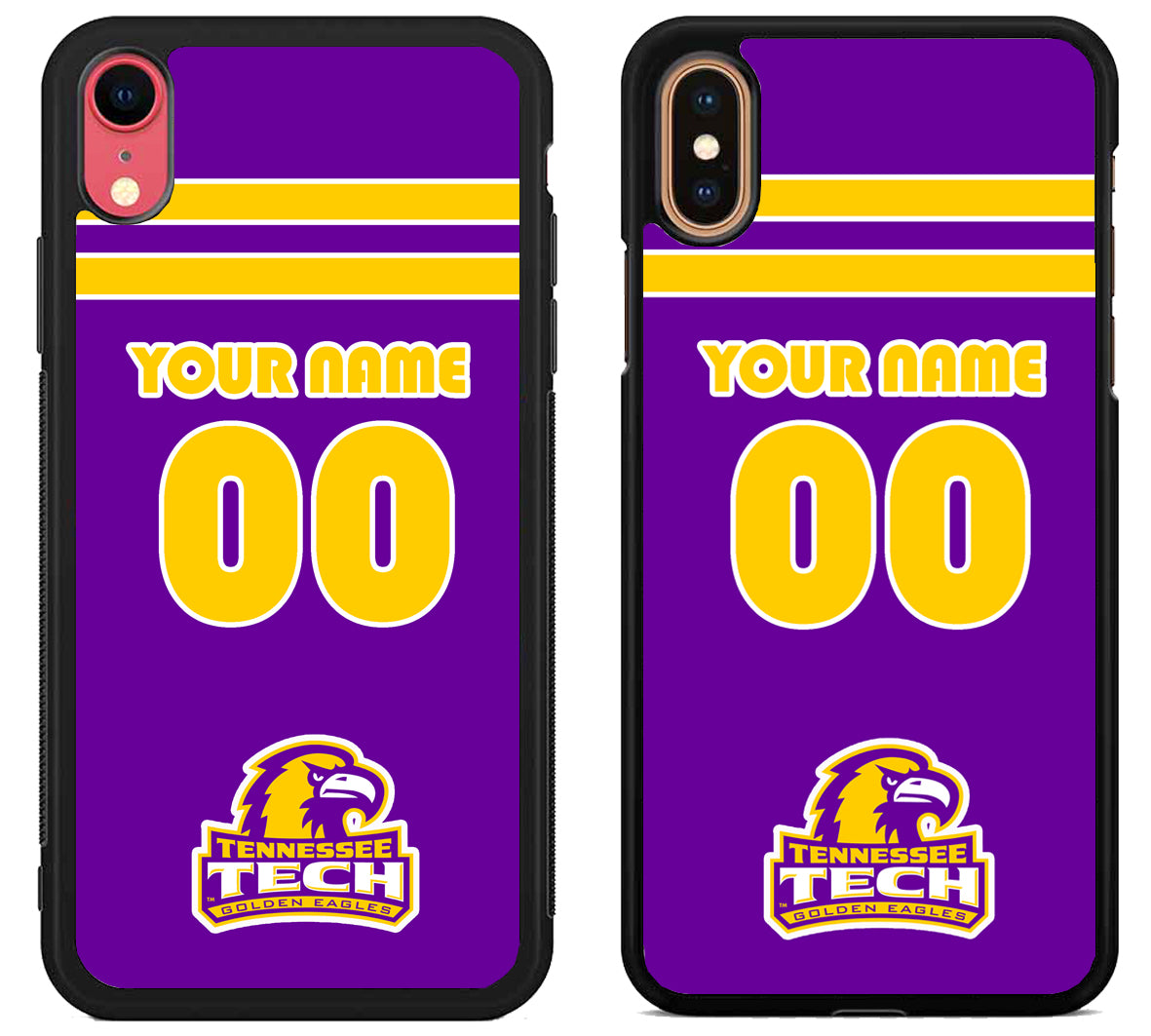 Custom Personalized Tennessee Tech Golden Eagles iPhone X | Xs | Xr | Xs Max Case