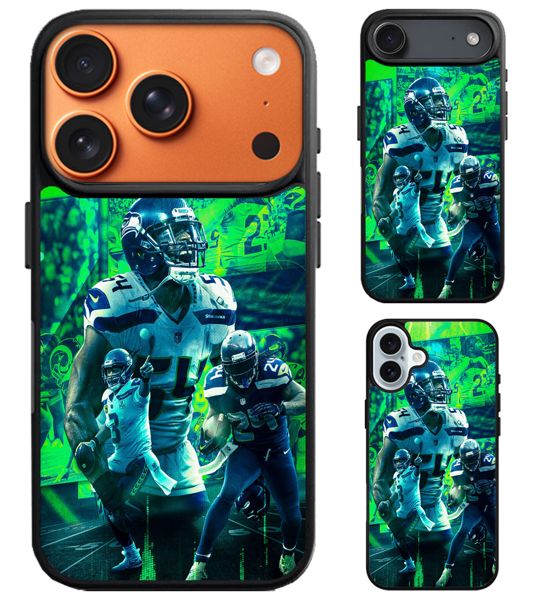 Terry Soleilhac Seattle Seahawks iPhone Air | iPhone 17 | 17 Pro | 17 Pro Max Case